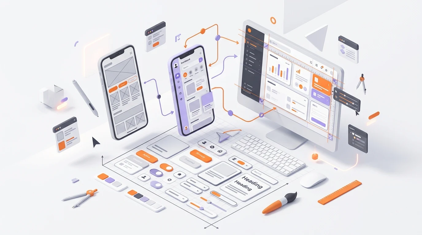 Product Design & Strategy - User flows, wireframing, UX research and responsive design